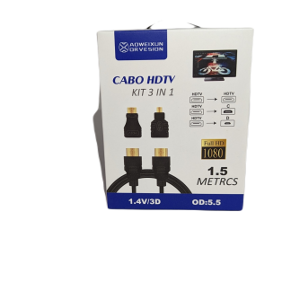 3-in-1 HDTV Cable